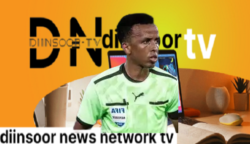 Somali referee Omar Artan